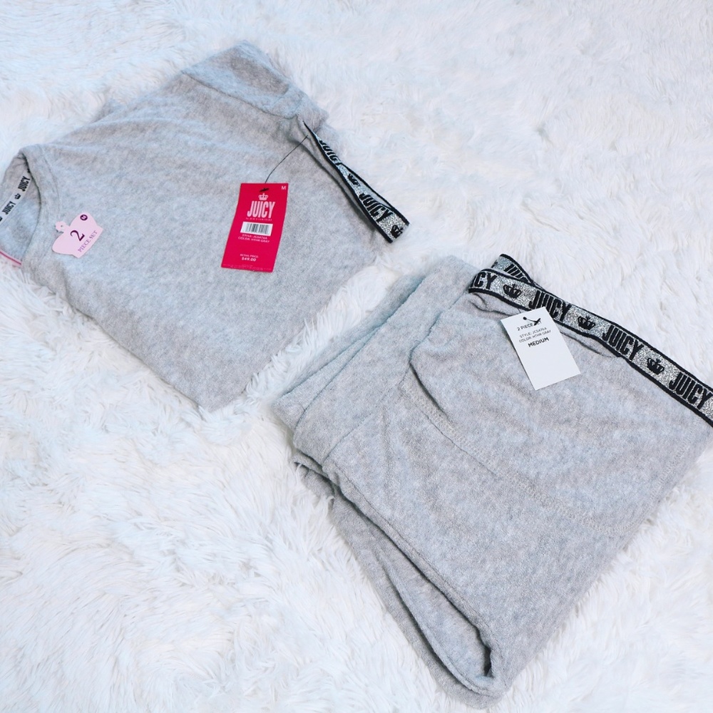 JUICY COUTURE 2 Piece Sparkle Loungewear